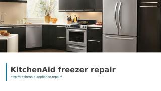KitchenAid freezer repair.ppt