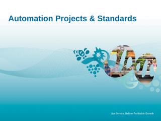 Automation Module 03 - Projects & Standards (EFC 2011).ppt