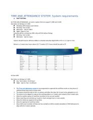 time and attendance system requirements.docx