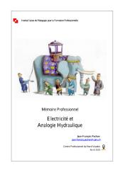 electricité et Analogie Hydraulique.PDF